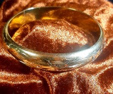 Armreif/Armschmuck  835 Silber Vergoldet Vintage Design von 1950 aus Nachlass