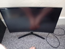 Samsung CF390 C24F390FHR 24in Curved LED Monitor FHD 60Hz 4ms HDMI VGA