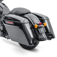 Seitenkoffer Stretched FüR Harley Davidson Cvo Road King (FLHRSE5) 2014 Latch Bl
