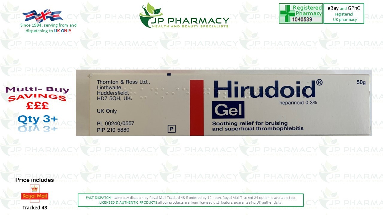 Hirudoid Gel 50g - Image 2