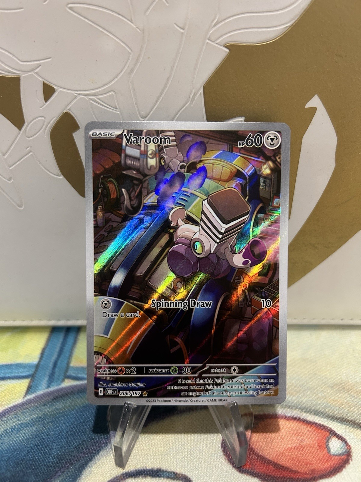 Varoom - 206/197 - Obsidian Flames Illustration Rare - NM