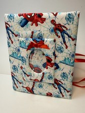 Superhero Spiderman Photo Album -Holds 100 4x6 Photos - Handmade