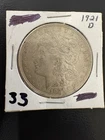 1921-D Morgan Dollar Silver Dollar