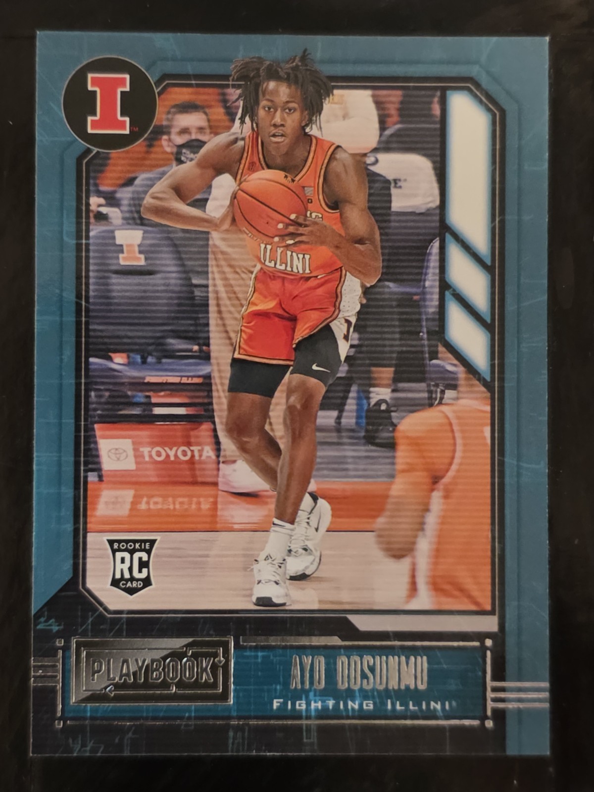2021-22 Panini Chronicles Playbook Draft Picks Ayo Dosunmu #331 (RC)
