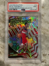 Bilal Coulibaly 2023 Revolution Rookie Revolution Galactic RC #20 PSA 9 Wizards