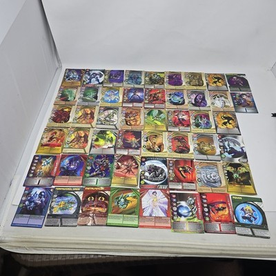 Bakugan Brawlers Lot Of 50 Cards TCG Magnetic Poor Condition