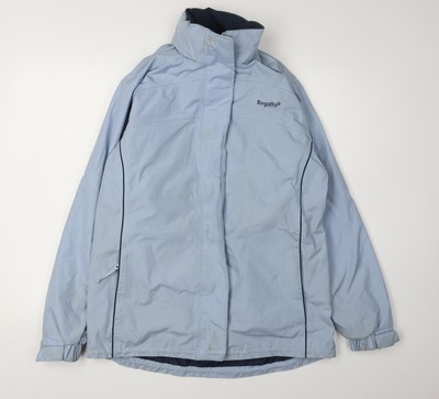 Regatta wasserdichte Damen-Regenjacke blau Größe 12