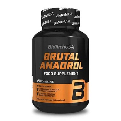 (196,68 EUR/kg) Biotech USA Brutal Anadrol 90 Kapseln Booster Testo Leistung
