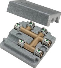 Viega Sanfix Fosta Sanfix P-Kreuzungs-T-Stück, d1 20, d2 16, d3 20 Messing Model