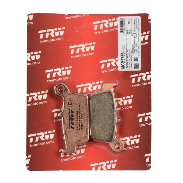 TRW Bremsbelag Sinter Offroad (FüR: Kawasaki KX 500 KX500E 96-02 Hinten )-image