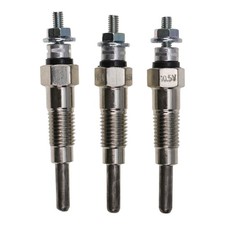 3X Glow Plugs 15951-65510 for Kubota D1102 D1302 D650 D750 D850 D950 Engine
