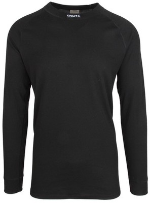 CRAFT WARM Herren Funktions SKI Unterwäsche Shirt Langarm Größe XL Schwarz