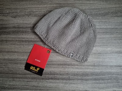 Jack Wolfskin Strickmütze Stormlock  Gr.L neu super warm + winddicht Knit Cap