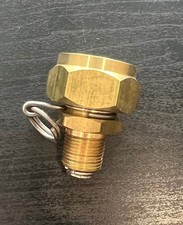 1 Sani-Lav Columbia Products N12 Swivel Hose Adapter 3/4" FGHT x 3/8" MNPT BRASS