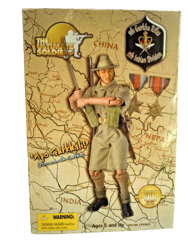 Ultimate Soldier Gurkha Rifles Figure 1:6 sealed