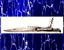 * FOLDING KNIFE* LAGUIOLE * PRODUCTION *J AMBETTE *T-CORK * ALL METAL * FRANCE