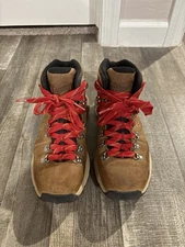 DANNER® MOUNTAIN 600 LEAF GTX WOMEN'S GRIZZLY BROWN/RHODO RED HIKE BOOTS 62303