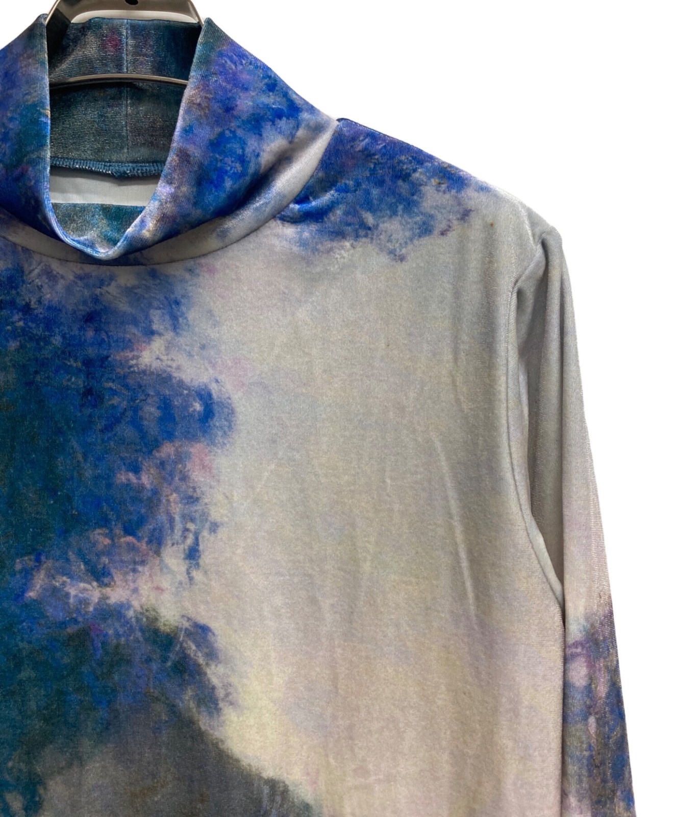 Ameri SCENERY VELOUR TOP FREE blue Ext+++ - image 4