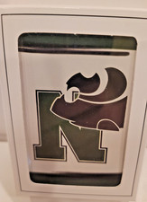 Vintage University of Notre Dame NCAA Playing Card Deck Green and White New