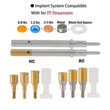 Dental fit STRAUMANN Compatible Bone Level RC/NC D3.7MM locator Abutment 4,5,6MM