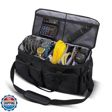 Gig Bag DJ Gig Bag Musicians Equipment Case Music Cable Organizer