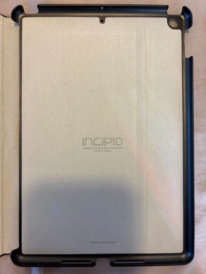 Funda iPad, 7ª Generación, Negra, Cuero, Envolvente, INCIPIO, Protectora, (Ver Desc) Foto 4 de 4