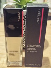 Shiseido Synchro Skin Radiant Lifting Foundation 140 Porcelain Brand New RRP £50