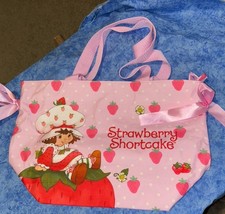Strawberry Shortcake Zippered Tote Bag