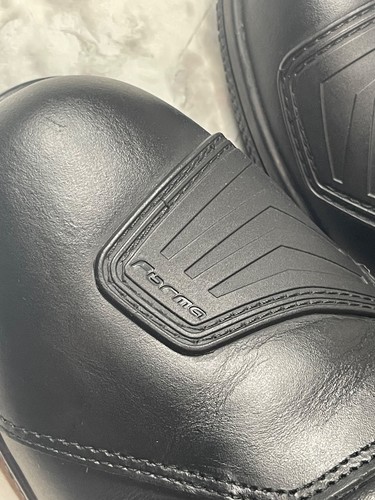 Forma Stivali Donna 10M Jasper HDry Scarpe Nero Pelle Equitazione Motociclista - Foto 7 di 21