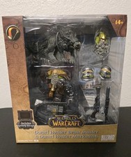 World Of Warcraft Grey Beard Dwarf Beast Master Hunter Marksman Figure New WoW