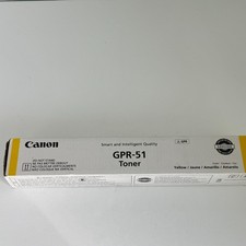 OEM Canon GPR-51 Toner Cartridge Yellow C250/C350 8519B003AA