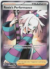 Roxie's Performance 112/086 Ultra Rare Chaos Rising Pokemon Holo Near Mint