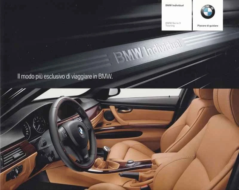 Catalogue Brochure BMW Serie 3 Touring Individual E91 2/2006 Italie Italia - Bild 1 von 1