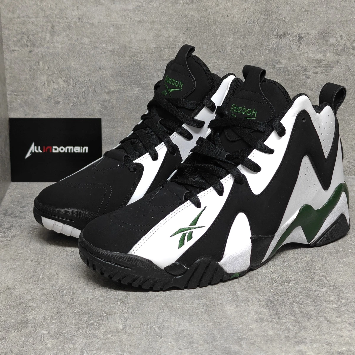Reebok Kamikaze 2 Retro onics' 2020 Black White FY7512 Men's Sizes