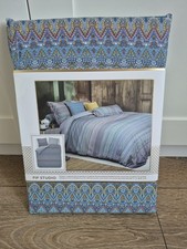 NEW Pip Studio Bedding 135x200 Cm Ashanti Blue Blue Cotton 