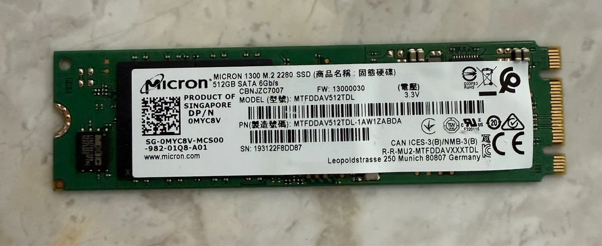 Micron M.2 Interface 512 GB Solid State Drives for sale - eBay