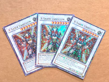 yugioh 3X X-Saber Urbellum DT01-EN034 Ultra Parallel Rare Near Mint