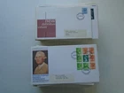Great Britain: Circa 175 x Machin & definitive first day covers. See pics below.