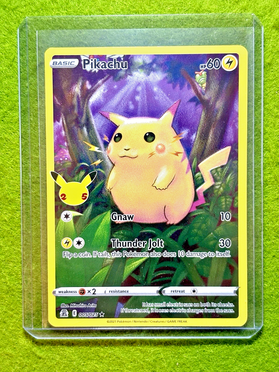 2021 pikachu pokemon card Pokemon Card Pikachu 020 / M-P McDonald's Promo Limited 2025 Japanese –  JumpIchiban main image 0