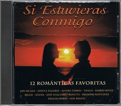 12 Romanticas CD 1997 Roxette Un Dia Sin Ti Selena Luis Miguel Paulina Rubio
