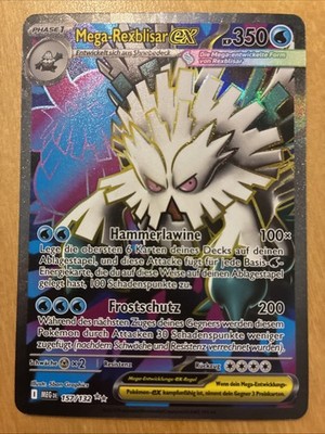 Pokémon Mega Rexblisar EX /  MEG 157/132 / Ultra Rare / Deutsch/Near Mint