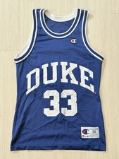 Vintage 90s Champion Grant Hill Jersey 36 Small Duke Blue Devils Boozer NCAA NBA