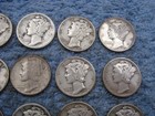 20 SILVER MERCURY DIMES WITH DATES lot 34A — photo 3