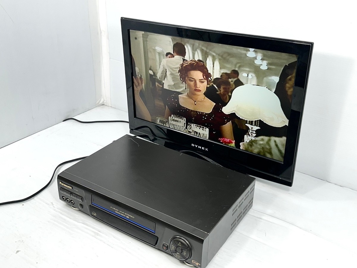 Panasonic PV-8661 Blue Line VCR 4-Head HiFi VHS Working, Video | eBay