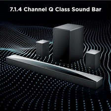 TCL Q85H 7.1.4 Channel Soundbar with Wireless Subwoofer Surround Speakers