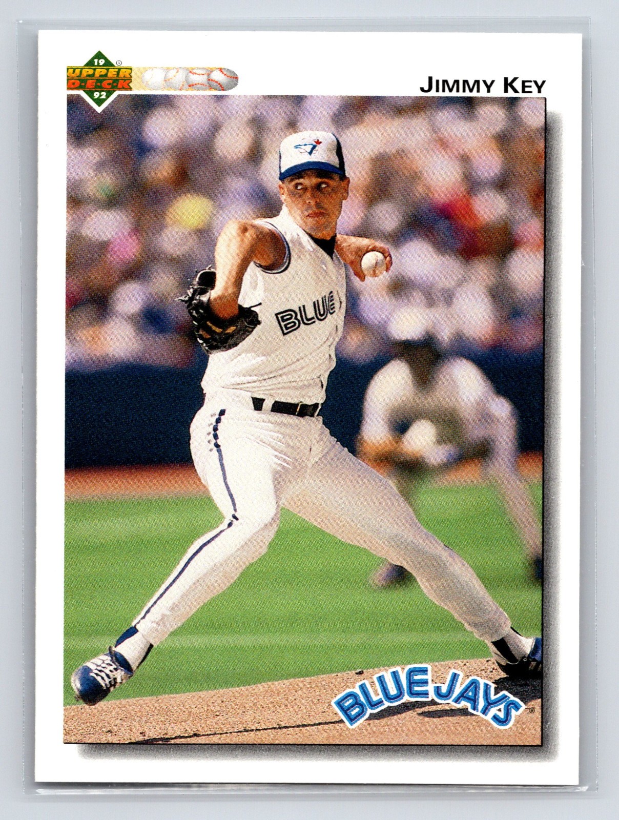 1992 Upper Deck - Jimmy Key #302 Gold Hologram