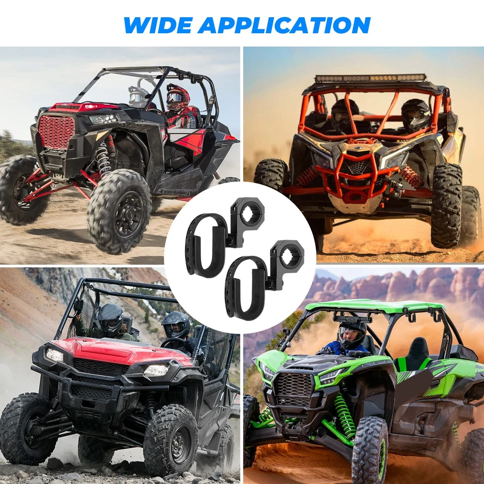Регулируемое крепление на стойку для инструментов 1,75 дюйма 2 дюйма для Polaris RZR Can-Am CF-Moto Yamaha - Изображение 3 из 4