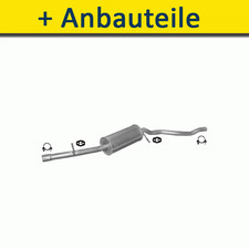 Mittelschalldämpfer mit Montagesatz für FORD GALAXY VAN 2.0 115PS 1994-1995