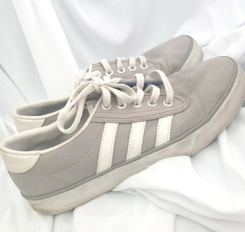Mens Adidas Canvas Shoes Trainers Size 