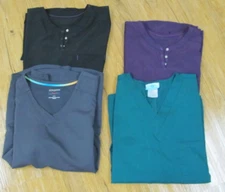 Lot of 4 Mixed Brands Size Medium Women's Scrub Tops